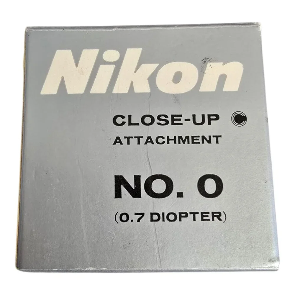 Nikon Camera Close-Up Attachment No. 0 (0.7 Diopter) w/Box
